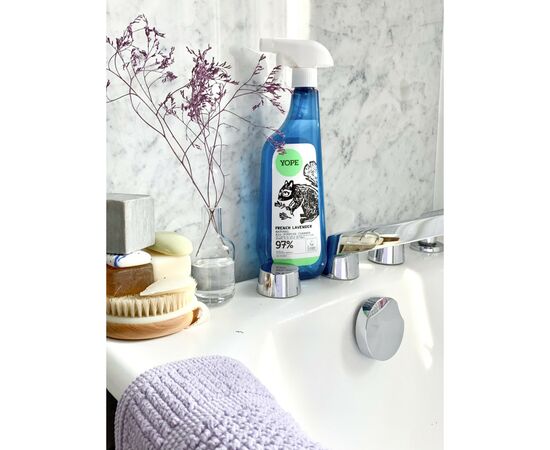Спрей для чистки ванн Yope French Lavender Natural All-Purpose Cleaner 750 мл (5905279370142), изображение 3 Спрей для чистки ванн Yope French Lavender Natural All-Purpose Cleaner 750 мл (5905279370142), изображение 3