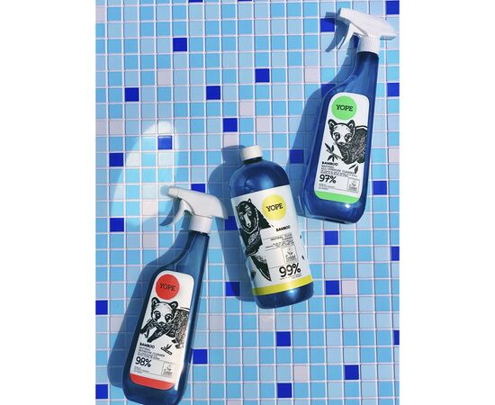 Спрей для чищення ванн Yope Bamboo Natural Bathroom Cleaner 750 мл (5905279370128), зображення 7 Спрей для чищення ванн Yope Bamboo Natural Bathroom Cleaner 750 мл (5905279370128), зображення 7