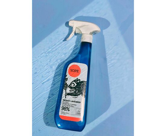 Спрей для чищення ванн Yope French Lavender Natural Bathroom Cleaner 750 мл (5905279370135), зображення 2 Спрей для чищення ванн Yope French Lavender Natural Bathroom Cleaner 750 мл (5905279370135), зображення 2