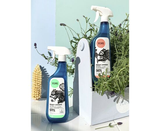 Спрей для чищення ванн Yope French Lavender Natural Bathroom Cleaner 750 мл (5905279370135), зображення 4 Спрей для чищення ванн Yope French Lavender Natural Bathroom Cleaner 750 мл (5905279370135), зображення 4