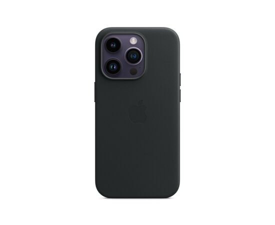 Чохол до моб. телефона Apple iPhone 14 Pro Leather Case with MagSafe - Midnight (MPPG3)