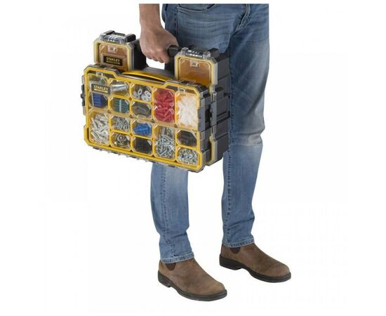 Ящик для инструментов Stanley FatMax Pro органайзер, 14 лотков (FMST1-75779), изображение 2 Ящик для инструментов Stanley FatMax Pro органайзер, 14 лотков (FMST1-75779), изображение 2