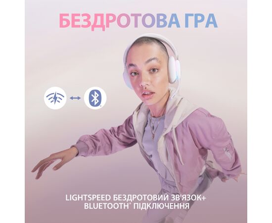 Наушники Logitech G735 Wireless Gaming Headset Off-White (981-001083), изображение 4 Наушники Logitech G735 Wireless Gaming Headset Off-White (981-001083), изображение 4