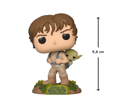 Фигурка для геймеров Funko Pop серии Звёздные войны. Люк с Йодой (46768), изображение 2 Фигурка для геймеров Funko Pop серии Звёздные войны. Люк с Йодой (46768), изображение 2