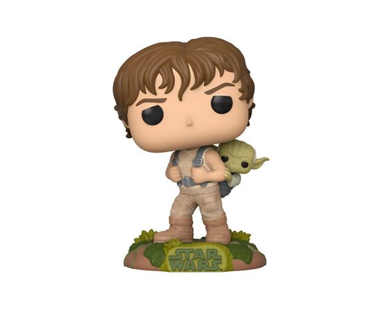 Фігурка для геймерів Funko Pop серії Зоряні війни. Люк з Йодою (46768)