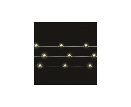 Гирлянда Luca Lighting Струна серебряная 13 м теплый белый (8718861853209), изображение 2 Гирлянда Luca Lighting Струна серебряная 13 м теплый белый (8718861853209), изображение 2