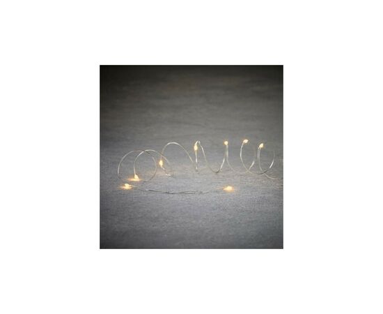 Гірлянда Luca Lighting Струна срібна 13 м теплий білий (8718861853209)