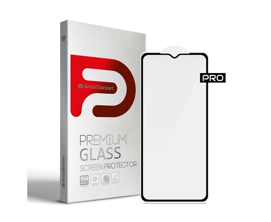 Стекло защитное Armorstandart Pro Xiaomi Redmi A1 / A1+ / Poco C50 Black (ARM62818)