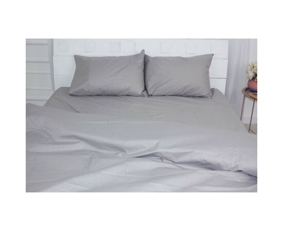 Постельное белье MirSon King Size Бязь Premium 16-5703 Light Gray 220х240 (2200001171787), изображение 3 Постельное белье MirSon King Size Бязь Premium 16-5703 Light Gray 220х240 (2200001171787), изображение 3