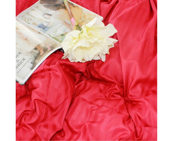 Постельное белье MirSon SatinStripe 30-0018Red 110х140 Детский (2200005246276), изображение 4 Постельное белье MirSon SatinStripe 30-0018Red 110х140 Детский (2200005246276), изображение 4