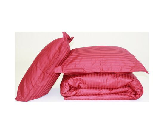 Постельное белье MirSon SatinStripe 30-0018Red 200х220 Евро (2200005254516), изображение 8