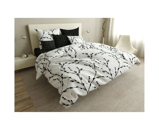 Постельное белье MirSon Бязь 17-0413-1 Cats on the willow 110х140 (2200004254289)