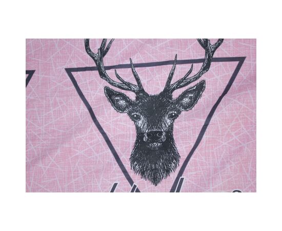 Постельное белье MirSon Бязь 17-0516 Noble deers pink Двуспальный (2200003644371), изображение 5 Постельное белье MirSon Бязь 17-0516 Noble deers pink Двуспальный (2200003644371), изображение 5
