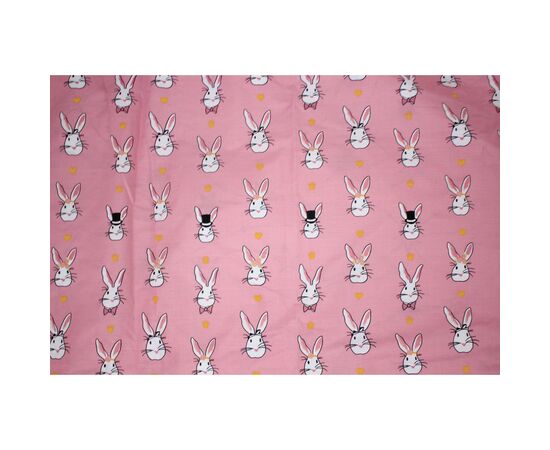 Постільна білизна MirSon Бязь 17-0528 Bunnies pink Односпальний (2200003671728), зображення 6 Постільна білизна MirSon Бязь 17-0528 Bunnies pink Односпальний (2200003671728), зображення 6