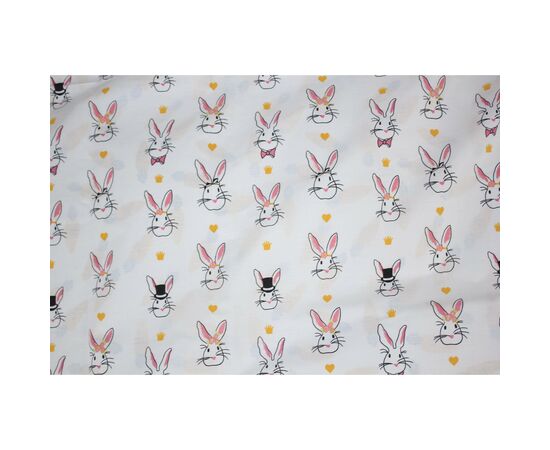 Постільна білизна MirSon Бязь 17-0529 Bunnies white King Size (2200003674309), зображення 6 Постільна білизна MirSon Бязь 17-0529 Bunnies white King Size (2200003674309), зображення 6