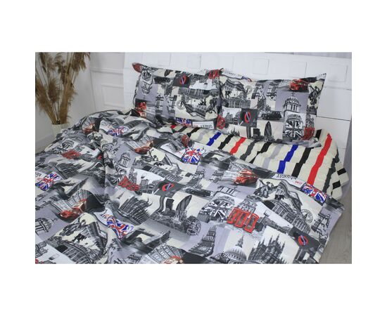 Постельное белье MirSon Бязь 17-0538 London Street 110х140 (2200003795899), изображение 3