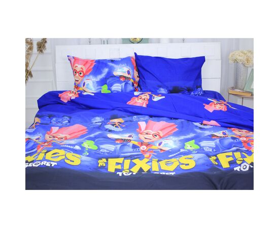 Постельное белье MirSon Бязь Premium 17-0316 Fixies Семейный (2200002359092), изображение 2