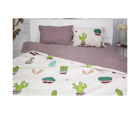 Постільна білизна MirSon Бязь Premium 17-0381 Nantes Односпальний (2200002741781), зображення 2