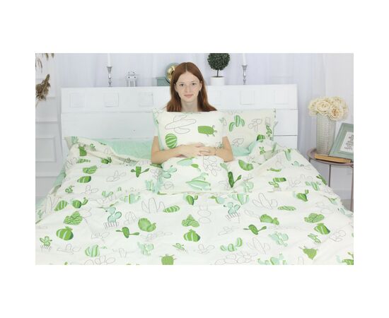 Постельное белье MirSon Бязь Premium 19-2508 Sabbia 175х210 (2200001163010), изображение 3