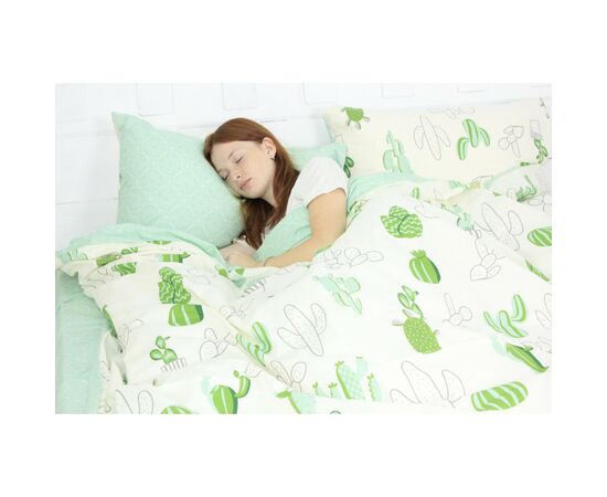 Постельное белье MirSon Бязь Premium 19-2508 Sabbia 175х210 (2200001163010), изображение 4