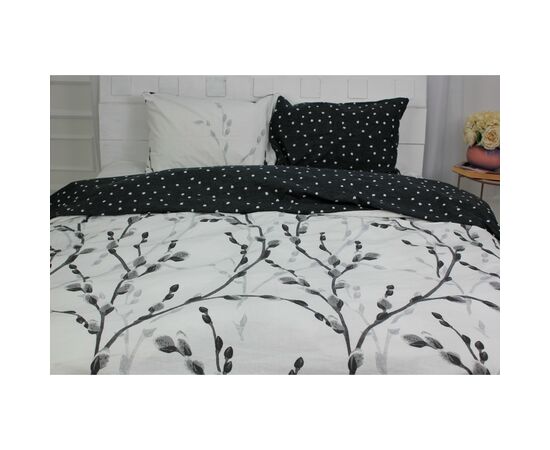 Постельное белье MirSon Бязь Ranforce Elite 17-0413 Cats on the willow Семейный (2 x 143x210) (2200004683157)