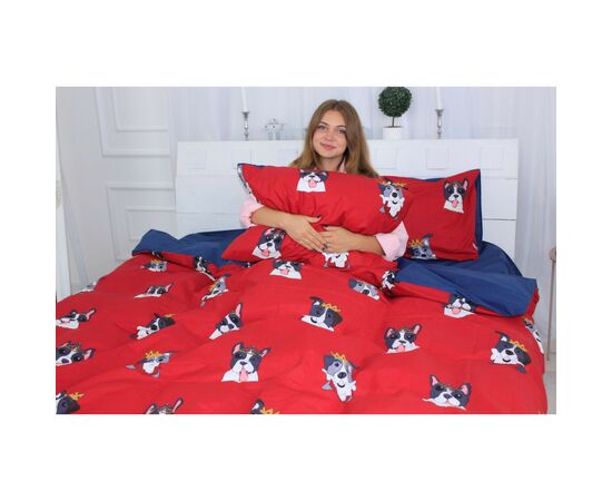 Постельное белье MirSon Бязь Ranforce Elite 17-0568 Kings of dogs 143х210х2 (2200004682051), изображение 4 Постельное белье MirSon Бязь Ranforce Elite 17-0568 Kings of dogs 143х210х2 (2200004682051), изображение 4