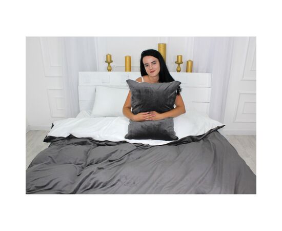 Постельное белье MirSon Велюр Winter Delicate 28-0092 Papavero Двуспальный (2200004045221)