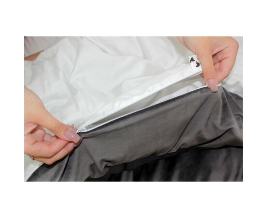 Постільна білизна MirSon Велюр Winter Delicate 28-0092 Papavero Полуторний (2200004045207), зображення 5