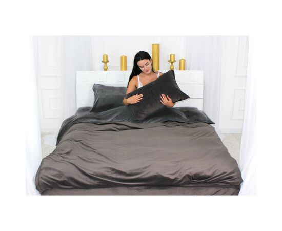 Постільна білизна MirSon Велюр Winter Frost 28-0005 + 28-0003 Anemone Velvet 160х220 (2200004009018), зображення 2 Постільна білизна MirSon Велюр Winter Frost 28-0005 + 28-0003 Anemone Velvet 160х220 (2200004009018), зображення 2