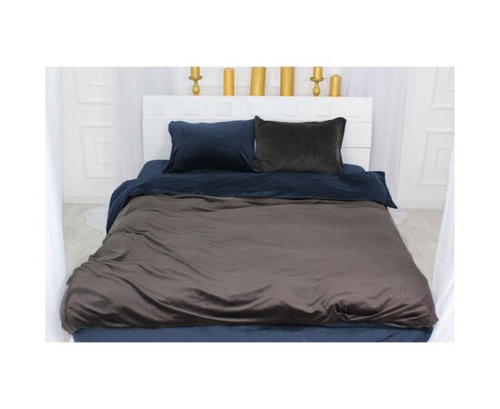 Постельное белье MirSon Велюр Winter Frost 28-0005 + 28-0006 Tagetes Velvet 2х143х210 (2200004007854)