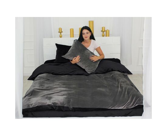 Постільна білизна MirSon Велюр Winter Frost 28-0005 + 28-0007 Trollius Velvet 143х210 (2200004008202), зображення 4 Постільна білизна MirSon Велюр Winter Frost 28-0005 + 28-0007 Trollius Velvet 143х210 (2200004008202), зображення 4