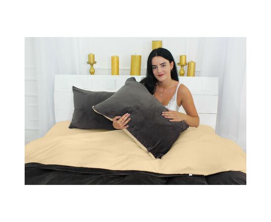 Постельное белье MirSon Велюр Winter Terry 28-0024 Carnation Семейный (2200004018072), изображение 3