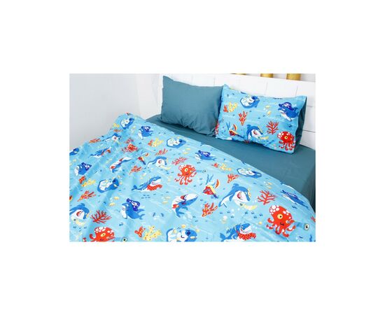 Постельное белье MirSon Сатин 22-1314 Cerulean King Size (2200005113059), изображение 2 Постельное белье MirSon Сатин 22-1314 Cerulean King Size (2200005113059), изображение 2