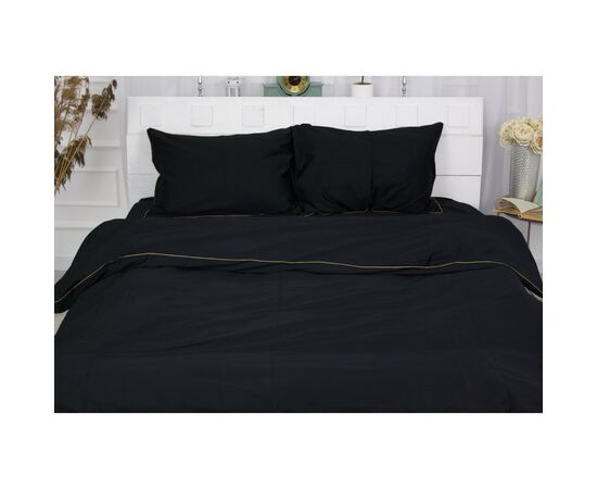Постільна білизна MirSon Сатин Premium Corner Black Pearl 160x220 (2200001484344), зображення 2 Постільна білизна MirSon Сатин Premium Corner Black Pearl 160x220 (2200001484344), зображення 2