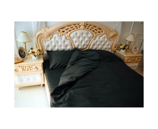 Постельное белье MirSon Сатин Premium Corner Iron grey 143x210x2 (2200001484511)