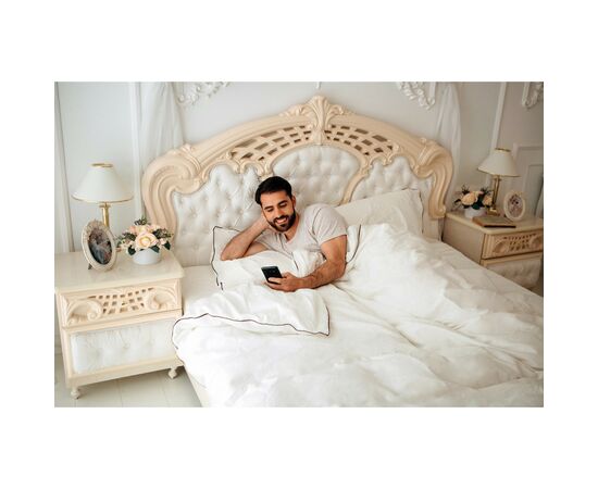 Постільна білизна MirSon Сатин Premium Corner Moko White 160x220 (2200001484368), зображення 5 Постільна білизна MirSon Сатин Premium Corner Moko White 160x220 (2200001484368), зображення 5