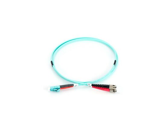 Оптический патчкорд Digitus LC/UPC-ST/UPC, 50/125, OM3, duplex, 1m (DK-2531-01/3), изображение 2 Оптический патчкорд Digitus LC/UPC-ST/UPC, 50/125, OM3, duplex, 1m (DK-2531-01/3), изображение 2