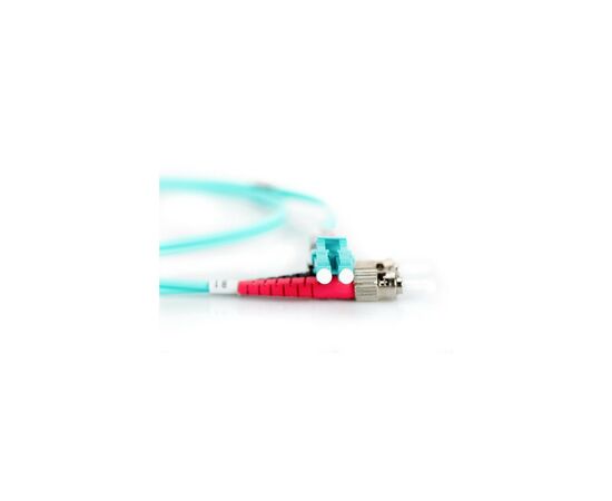 Оптический патчкорд Digitus LC/UPC-ST/UPC, 50/125, OM3, duplex, 1m (DK-2531-01/3), изображение 3 Оптический патчкорд Digitus LC/UPC-ST/UPC, 50/125, OM3, duplex, 1m (DK-2531-01/3), изображение 3