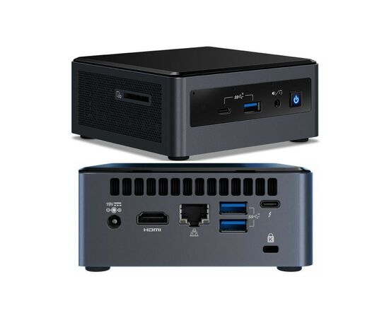 Комп'ютер INTEL NUC 10 Performance kit / i5-10210U, M.2 and 2.5" Drive (BXNUC10I5FNHN), зображення 4 Комп'ютер INTEL NUC 10 Performance kit / i5-10210U, M.2 and 2.5" Drive (BXNUC10I5FNHN), зображення 4