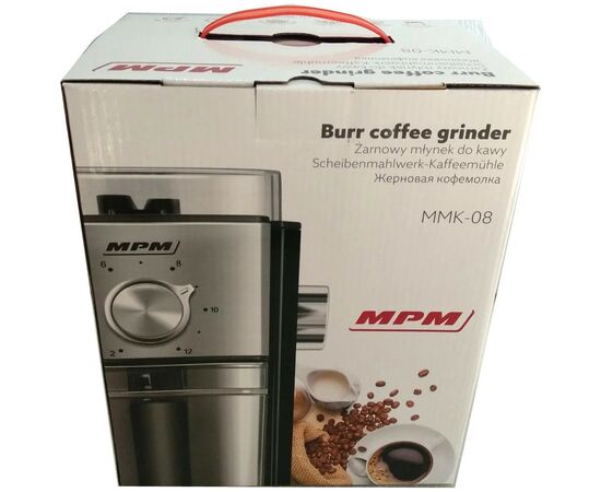 Кофемолка MPM MMK-08, изображение 3 Кофемолка MPM MMK-08, изображение 3