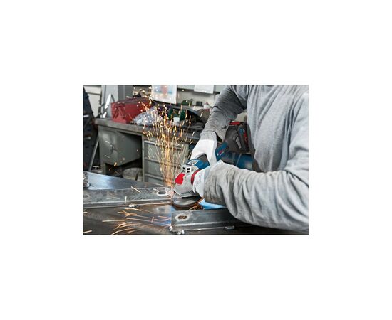 Шлифовальная машина Bosch GWS 180-LI (без АКБ и ЗУ) (0.601.7B0.102), изображение 2 Шлифовальная машина Bosch GWS 180-LI (без АКБ и ЗУ) (0.601.7B0.102), изображение 2