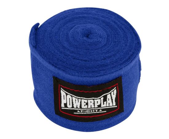 Бинт для спорта PowerPlay 3046 4,5 м Blue (PP_3046_4,5m_Blue), изображение 2 Бинт для спорта PowerPlay 3046 4,5 м Blue (PP_3046_4,5m_Blue), изображение 2