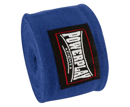 Бинт для спорта PowerPlay 3046 4,5 м Blue (PP_3046_4,5m_Blue), изображение 3 Бинт для спорта PowerPlay 3046 4,5 м Blue (PP_3046_4,5m_Blue), изображение 3