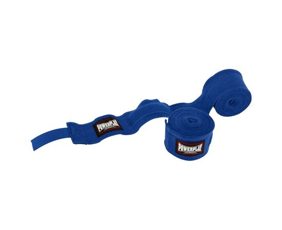 Бинт для спорта PowerPlay 3046 4,5 м Blue (PP_3046_4,5m_Blue), изображение 4 Бинт для спорта PowerPlay 3046 4,5 м Blue (PP_3046_4,5m_Blue), изображение 4