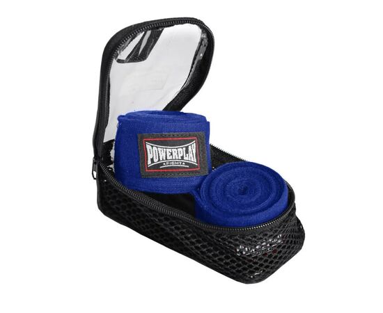 Бинт для спорта PowerPlay 3046 4,5 м Blue (PP_3046_4,5m_Blue), изображение 5 Бинт для спорта PowerPlay 3046 4,5 м Blue (PP_3046_4,5m_Blue), изображение 5
