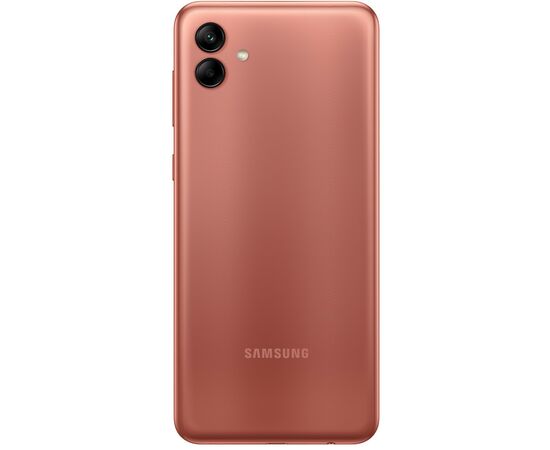 Мобильный телефон Samsung Galaxy A04 4/64Gb Copper (SM-A045FZCGSEK), изображение 2 Мобильный телефон Samsung Galaxy A04 4/64Gb Copper (SM-A045FZCGSEK), изображение 2