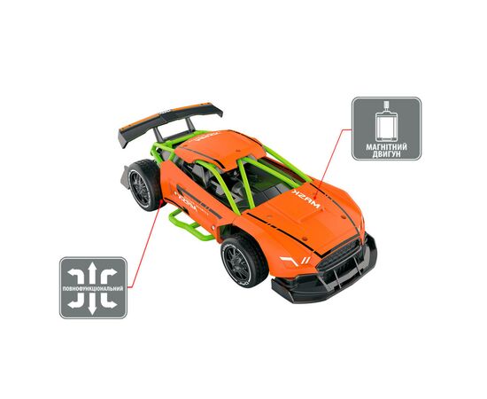 Радиоуправляемая игрушка Sulong Toys Speed racing drift – Bitter (оранжевый, 1:24) (SL-291RHO), изображение 3 Радиоуправляемая игрушка Sulong Toys Speed racing drift – Bitter (оранжевый, 1:24) (SL-291RHO), изображение 3