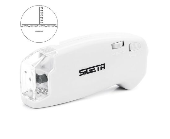 Микроскоп Sigeta MicroGlass 150x R/T (со шкалой) (65140)