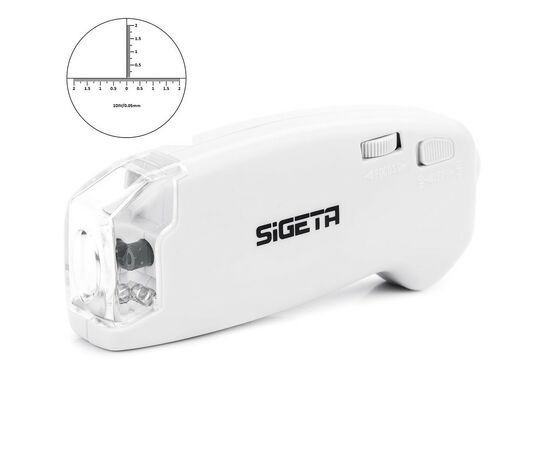 Микроскоп Sigeta MicroGlass 40x R/T (со шкалой) (65136)