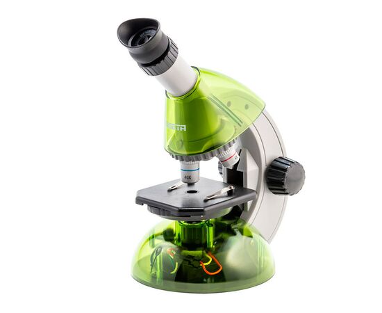 Микроскоп Sigeta Mixi с адаптером для смартфона 40x-640x Green (65912), изображение 2 Микроскоп Sigeta Mixi с адаптером для смартфона 40x-640x Green (65912), изображение 2
